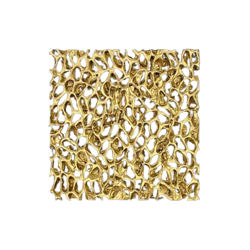 Quadratwerk Inlay MAGIC GOLD square 58 cm magnetisches Wechselmotiv für 3D Wandbild