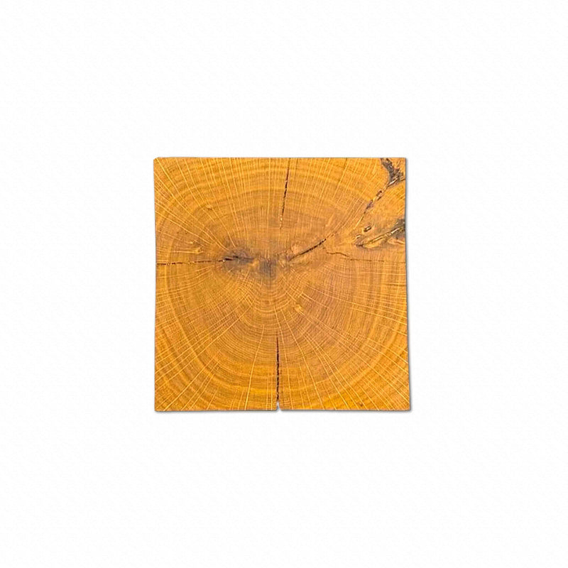 Quadratwerk Inlay NOBLE WOOD square 58 cm magnetisches Wechselmotiv für 3D Wandbild