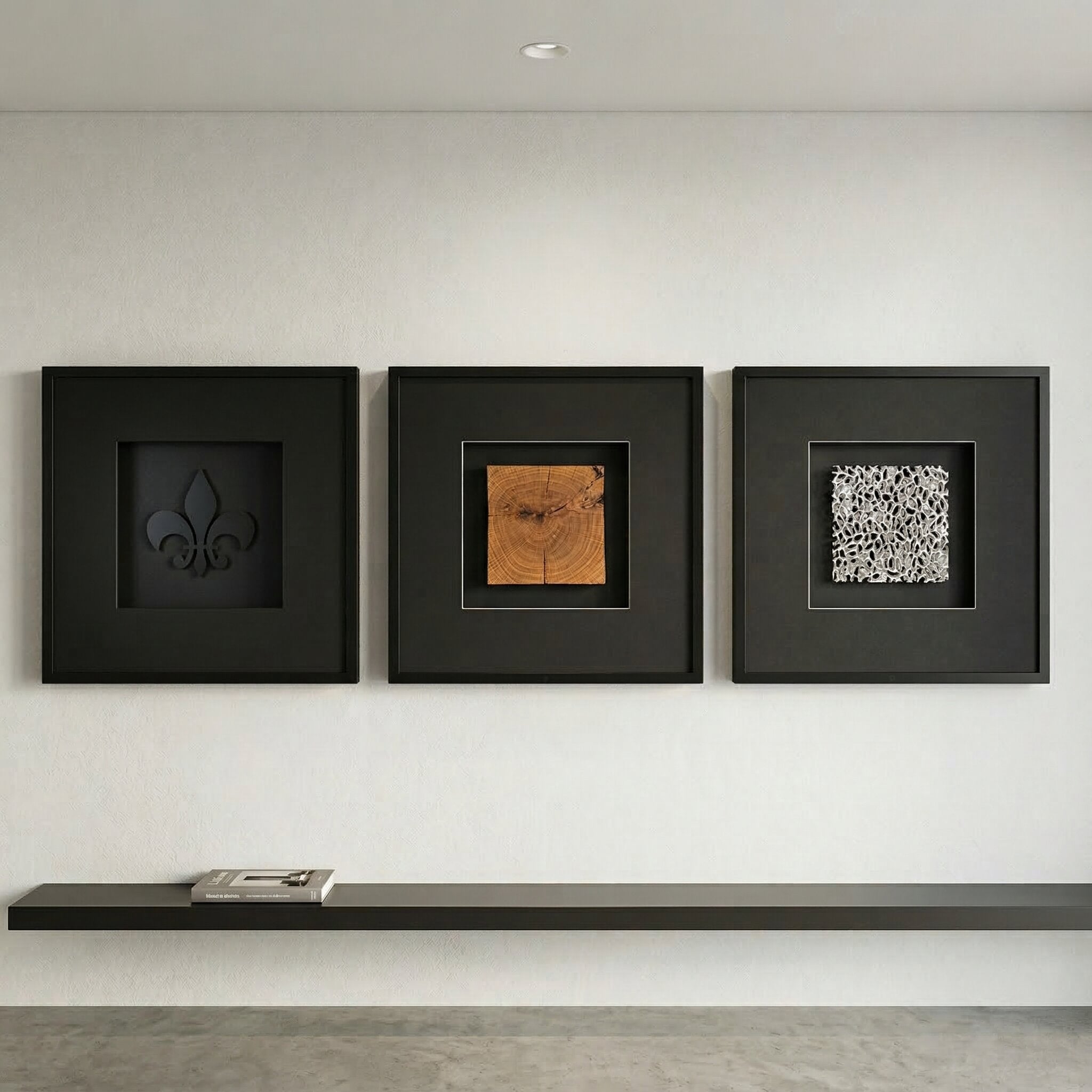 Quadratwerk Bundles Kollektion – Wandbild Sets und Galeriewände handgefertigt Made in Germany