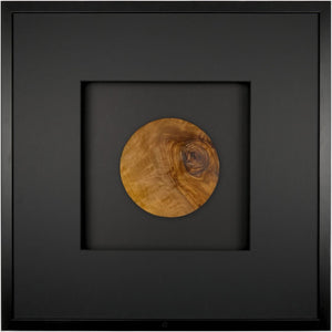 Wandbild NOBLE WOOD circle (58×58 cm)