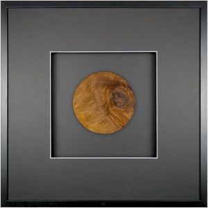 Wandbild NOBLE WOOD circle (58×58 cm)