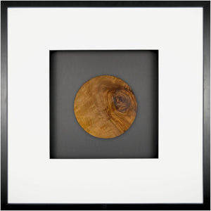 Wandbild NOBLE WOOD circle (58×58 cm)
