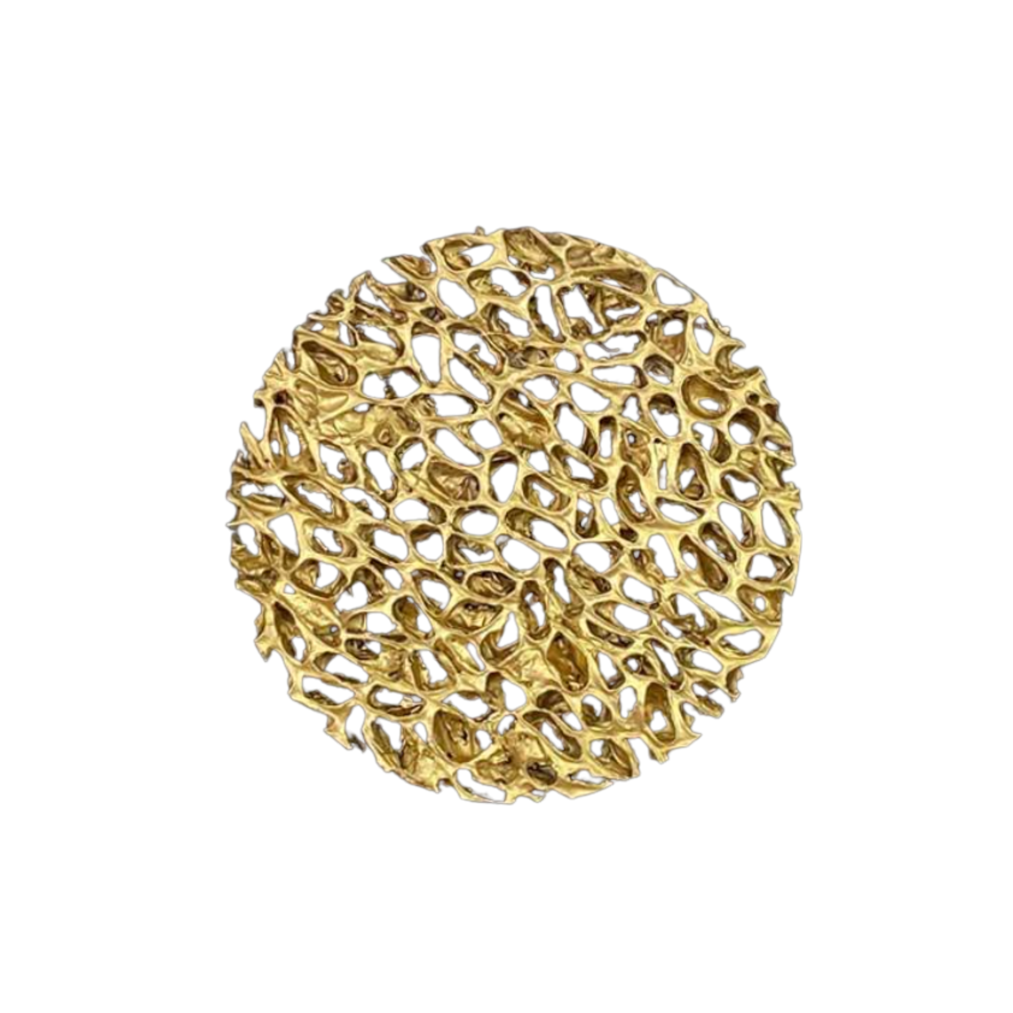 Quadratwerk Inlay MAGIC GOLD circle 58 cm magnetisches Wechselmotiv für 3D Wandbild