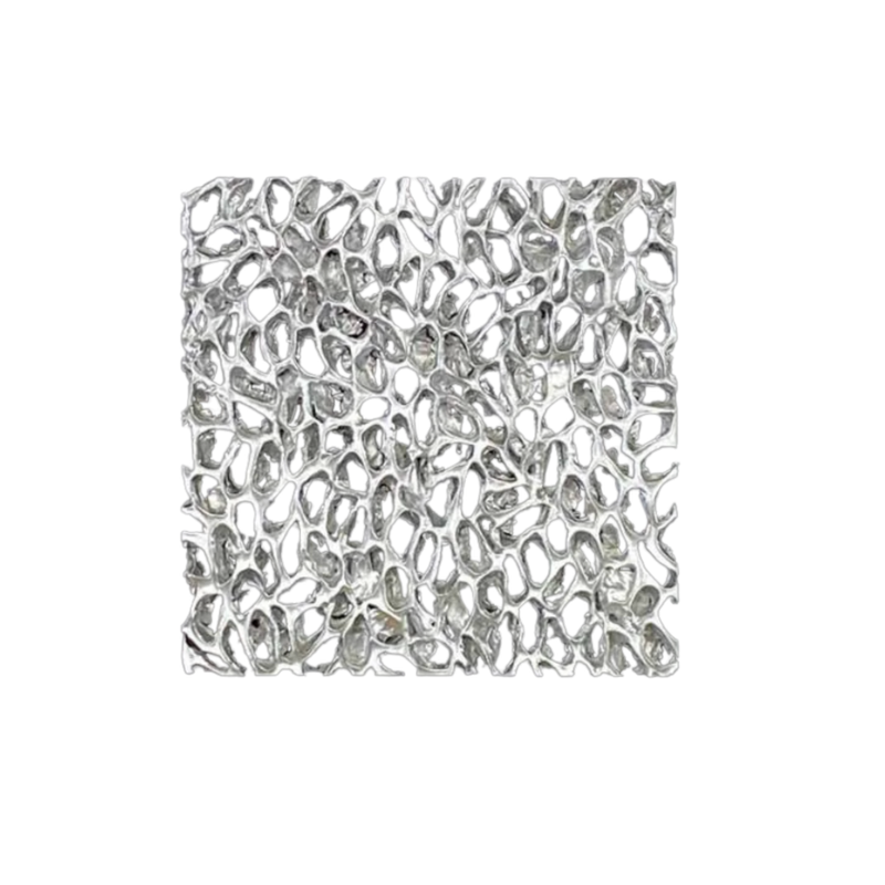 Quadratwerk Inlay MAGIC SILVER square 58 cm magnetisches Wechselmotiv für 3D Wandbild